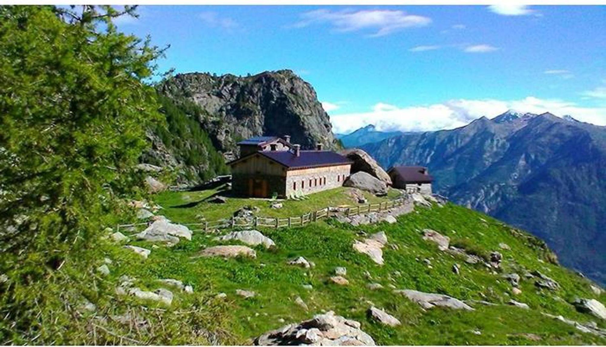 Rifugio Alpe Bonze Villa Donnaz Eksteriør bilde