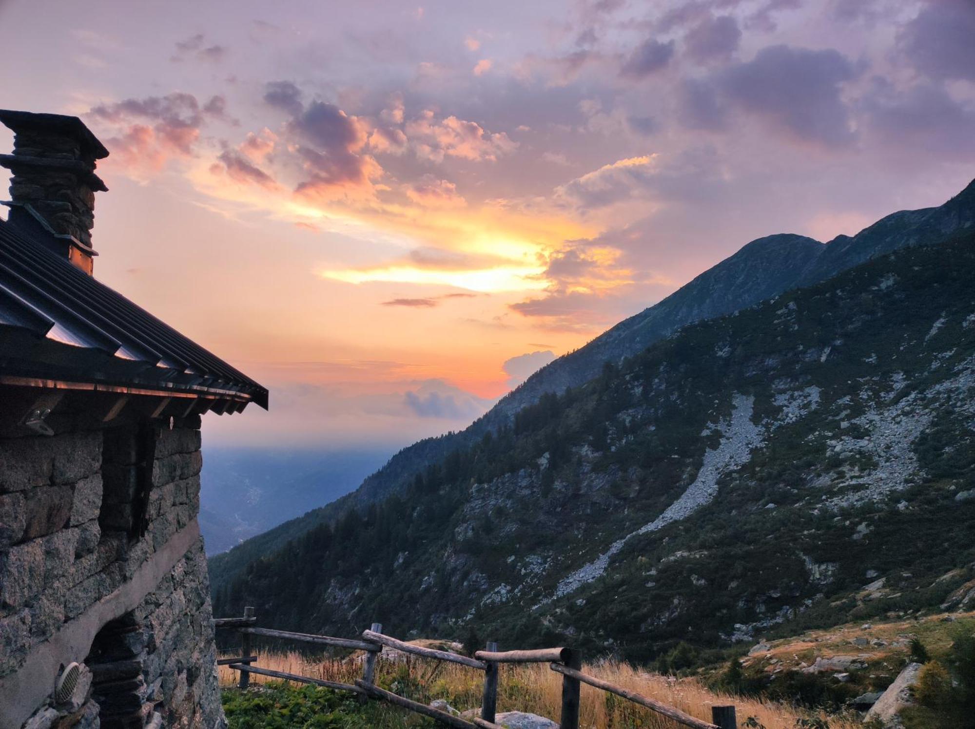 Rifugio Alpe Bonze Villa Donnaz Eksteriør bilde